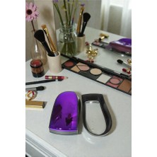 Safestore Chrome Saç Fırçası Taşınabilir Aynalı Saç Açıcı Tarak