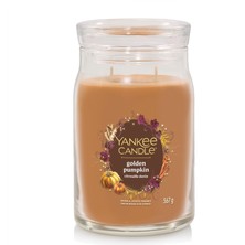 Yankee Candle Golden Pumpkin Büyük Mum