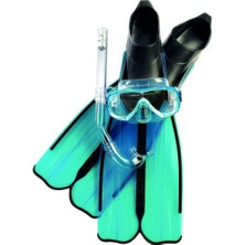 Cressi Rondinella Palet Maske Şnorkel Seti