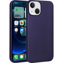 Akare iPhone 15 Uyumlu Akre Premier Silikon Kapak-Lacivert