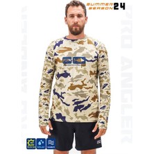 Fujin Pro Angler S24 T-Shirt Narural Camo