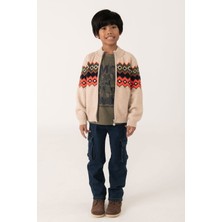 Boboli Erkek Çocuk Çizgili Kazak