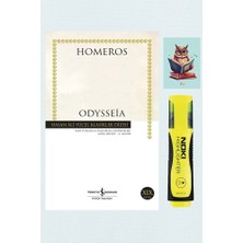 Dara Yayınları Odysseia - Hasan Ali Yücel Klasikleri - Homeros 9786053321057 - Sarı Fosforlu Kalem - Defterli Seti