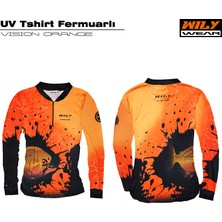 Wily Wear Uv T-Shirt Fermuarlı Desen 01