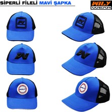 Wily Wear Şapka Mavi Fileli