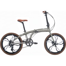 Salcano Slcn F400 Hd 24 Jant, 8 Vites, Hidrolik Fren Katlanır Bisiklet