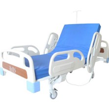 Emek Sağlık Full Set 2 Motorlu Hasta Karyolası – Abs + Serum Askısı