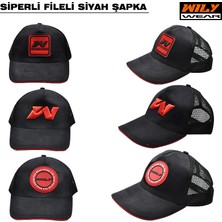 Wily Wear Şapka Siyah Fileli
