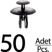 Alpha Auto Part Peugeot Citroen Fiat Için Davlumbaz Klips - 50  Adet