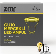 Zmr Mercekli LED Ampul 7W 540 Lümen Platinum Serisi
