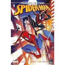 Alfa Yayınları Marvel Action Spider-Man 1 + Tenten'in Maceraları 12 - Kızıl Korsan'ın Hazinesi + Arafta (Fleksi Kapak)