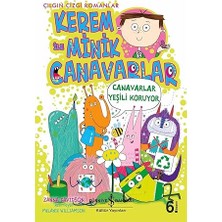 Alfa Yayınları Kerem Ile Minik Canavarlar - Canavarlar Yeşili Koruyor: Çılgın Çizgi Romanlar + Asteriks 13 - Asteriks ve Kazan