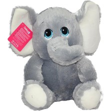 Urfakent 1257G Selay, Oturan Fil Gri 30 cm