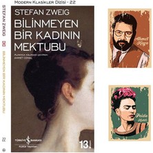 Dara Yayınları Bilinmeyen Bir Kadının Mektubu - Stefan Zweig - Roman Seti - Frida Kahlo Ahmet Kaya Not Defterli