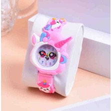 BBS “tek Boynuzlu Çocuk Kol Saati – Sevimli Unicorn Detaylı Silikon Tasarım”