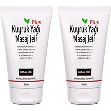 Kuyruk Yağı Masaj Jeli Plus: 2 Adet 50 ml Konsantre Formül