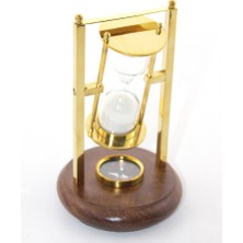 Urfakent Pirinç Pusulalı Kum Saati Model 2