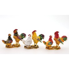 Urfakent Swarovski Taşlı 2'li Tavuk Model 1