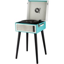 Neffo Retro Bluetooth Pikap Speaker | 3 Hızlı Plak Çalar