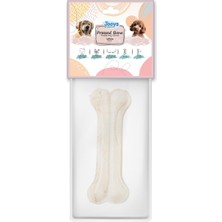Jooys Beyaz Pres Kemik 27 cm Tekli