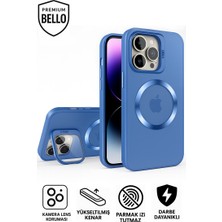 Tntech Iphone 14 Pro Magsafe Kamera Standlı Lens Korumalı Darbe Emici Telefon Kılıf Tb-08