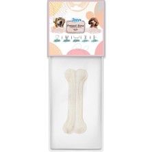 Jooys Beyaz Pres Kemik 22 cm Tekli