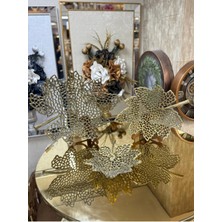 CITY gold 3'lü Pirinç Dekoratif Yaprak 28-36-44 cm
