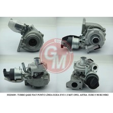 Gua Xmpdby Turbo Şarj Fiat Doblo Punto Linea Egea Evo 1.3 Mjt 75-90-95 Bg Bipper Hdi 75BG Opel Astra Combo Cor Sa