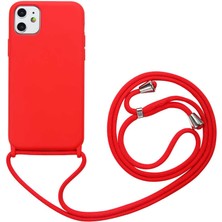 Sionel iPhone 11 Kılıf Snel Ropi Kapak-Kırmızı