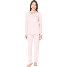 Us Polo Kadın Uzun Kol Pijama Takım 20141