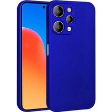 Sionel Xiaomi Redmi 12 Kılıf Snel Premier Silikon Kapak-Saks Mavi