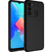 Sionel Tecno Spark 8c Kılıf Snel Mara Laaakan Kapak-Siyah