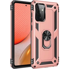 Sionel Galaxy A52 Kılıf Snel Vega Kapak-Rose Gold