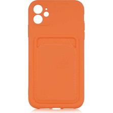Sionel iPhone 12 Kılıf ​​snel Ofix Kapak-Turuncu
