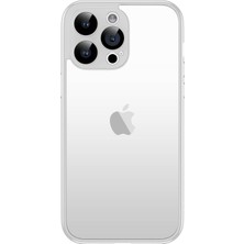 Sionel iPhone 15 Pro Max Uyumlu Snel Kamera Korumalı Bontez Bumper-Gümüş