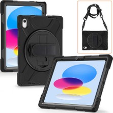 Sionel iPad 11.nesil 2025 Snel Defender Tablet Silikon - Siyah