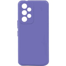 Sionel Galaxy A33 5g Kılıf Snel Biye Silikon-Lila