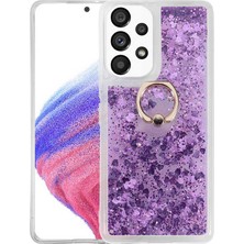 Sionel Galaxy A53 5g Kılıf Snel Milce Kapak-Mor