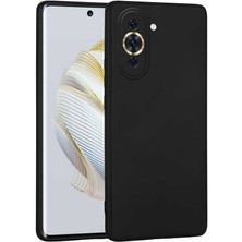Sionel Huawei Nova 10 Kılıf Snel Premier Silikon Kapak-Siyah