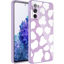 Sionel Galaxy S20 Fe Kılıf Kamera Korumalı Desenli Sert Silikon Snel Epoksi Kapak-No6