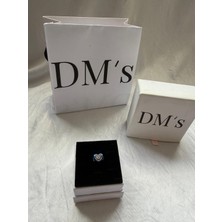 DMs Silver Blue Heart Gümüş Charm'ı