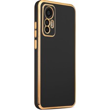 Sionel Xiaomi Xiaomi 12 Lite Kılıf Snel Bark Kapak-Siyah