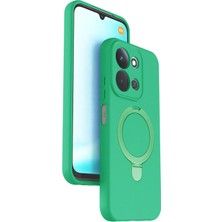 Tncline CPT83 Xiaomi Redmi 15C 4g Regal Magsafe Standlı Kapak - Yeşil