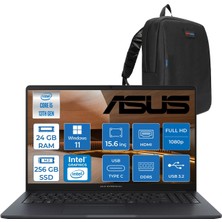 Asus Expertbook B1 B1503CVA-S75437 Intel I5-13420H 24GB Ddr5 256GB SSD 15.6"fhd  (1920 x 1080)  WIN11HOME Taşınabilir Bilgisayar S75437H06+ZETTAÇANTA