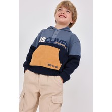 Boboli Erkek Çocuk Kanguru Cepli Sweatshirt