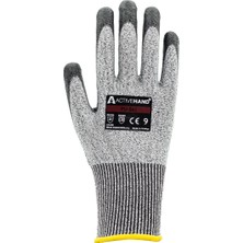 Activehand ACTİVEHAND PU-541 Poliüretan Kaplı Kesilmeye Dirençli B Seviye Profesyonel İş Eldiveni