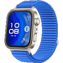 Marsilyan CPT83 Huawei Fit 4 Braid Kordon - Mavi