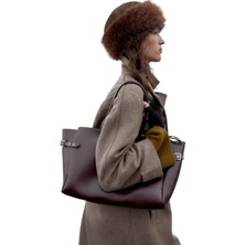 Zara Maksi Tote Kadın Omuz Çantası