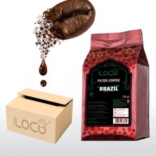 Barista Loco Filtre Kahve Brazil 250 gr x 12'li