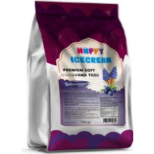 Premium Yaban Mersinli Soft Dondurma Tozu 750 gr